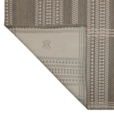 Six Diamond Outdoor Rug Linen - Threshold™ 4 Six Diamond Outdoor Rug Linen - Threshold™ - Image 2