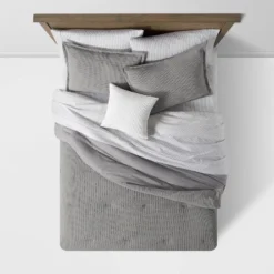 8pc Waffle Weave Comforter & Sheet Set - Threshold™ -Threshold GUEST 7c374275 7c0e 44e1 a289 5f6b635d5479