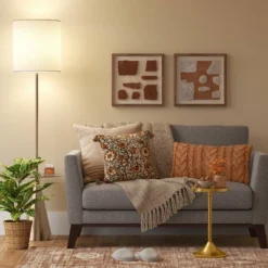 Modern Floor Lamp With Table Brass (Includes LED Light Bulb) - Threshold™ -Threshold GUEST 7d1dc93c e58b 48d6 8fd8 3a249e4a270d