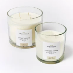 Clear Glass Cypress & Juniper Candle White - Threshold™ Designed With Studio McGee 9 Clear Glass Cypress & Juniper Candle White - Threshold™ Designed With Studio McGee -Threshold GUEST 7d898c39 8a13 4ddb bd04 1def94ae2a46