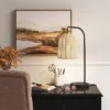 Addison Rattan Table Lamp Brown - Threshold™ -Threshold GUEST 8291290b e915 49d4 987c 9d2b83320bc0