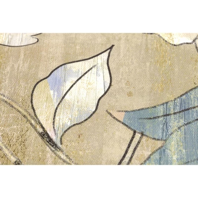 47.24" X 23.62" Floral Unframed Canvas - Threshold™ 7 47.24" X 23.62" Floral Unframed Canvas - Threshold™ - Image 5