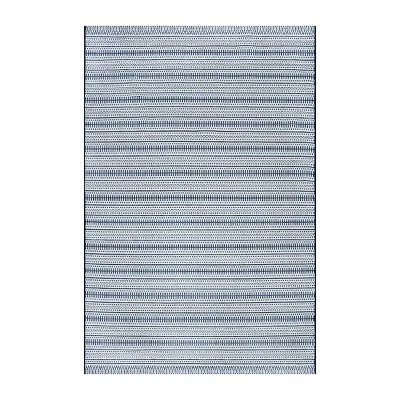 Pattern Stripe Outdoor Rug Blue - Threshold 11 Pattern Stripe Outdoor Rug Blue - Threshold - Image 9