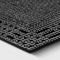 1'11"x2'11" 'Hello' Rubber Coir Doormat Natural/Black - Threshold™ -Threshold GUEST 88d4268f cf3f 4485 9f08 b7c46fa85fd5