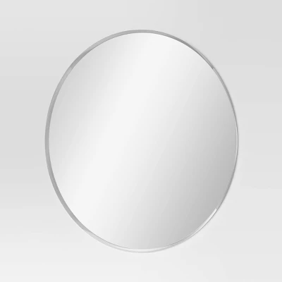 30" Round Shape Frameless Mirror - Threshold™ 4 30" Round Shape Frameless Mirror - Threshold™ - Image 2