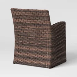 Halsted 5pc Wicker Small Space Patio Furniture Set - Threshold™ -Threshold GUEST 8b03d158 592c 44dd 9b1a 0fca4be1dcf9