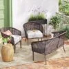 Weybridge Wicker Weave Patio Loveseat - Threshold™