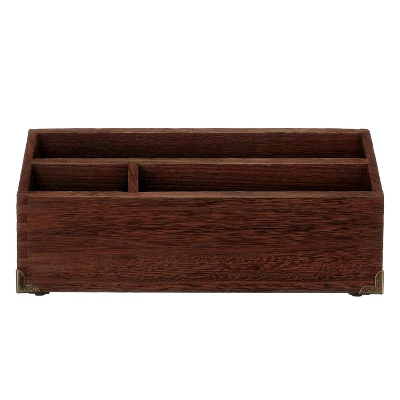Desktop Storage Unit Wood - Threshold™ 3 Desktop Storage Unit Wood - Threshold™