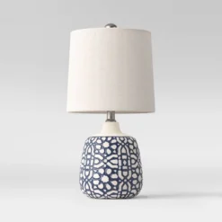 Assembled Ceramic Table Lamp Blue - Threshold™ 10 Assembled Ceramic Table Lamp Blue - Threshold™ -Threshold GUEST a72b8512 d249 4def be06 43a18b186729