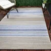 Sand Stripe Outdoor Rug Blue - Threshold™ -Threshold GUEST a72e1c7c 7645 418d 8a5b 63d5c09d0c78