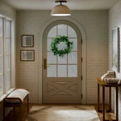 Scalloped Semi-Flush Mount Ceiling Light - Threshold™ Designed With Studio McGee -Threshold GUEST a87823c3 3fdd 4dba bf1e e256899b5b7c