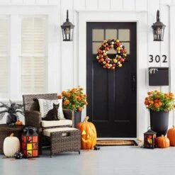 Halsted 5pc Wicker Small Space Patio Furniture Set - Threshold™ -Threshold GUEST aaa1ed24 5cf3 4083 87f5 c22833e0d51d 1