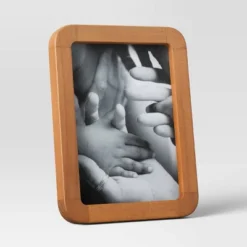 Rounded Corner Medium Wood Single Image Table Frame Brown - Threshold™ 12 Rounded Corner Medium Wood Single Image Table Frame Brown - Threshold™ -Threshold GUEST aeaeb5b7 44c7 47fb 8eca 6a931e23c090