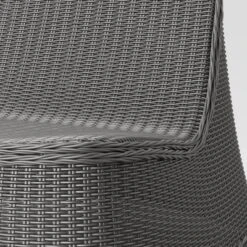 2pc Wexler Wicker Stacking Outdoor Patio Chairs, Armless Chairs Gray - Threshold™ -Threshold GUEST af3ad08f 27d3 41e5 9b16 851c064ed964