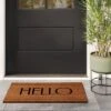 1'6"x2'6" 'Hello' Stripe Border Coir Doormat Natural - Threshold™ 2 1'6"x2'6" 'Hello' Stripe Border Coir Doormat Natural - Threshold™ -Threshold GUEST b1499435 2ca1 461e 8f4c 0c52321d2b89