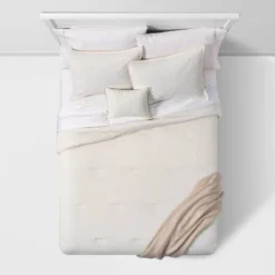 5pc Solid Textured Comforter Set - Threshold™ -Threshold GUEST b1b2e323 dee4 4c8c ba1a bd2c13557d35