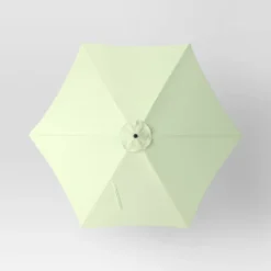 9'x9' Market Patio Umbrella - Black Pole - Threshold™ -Threshold GUEST b7035ea4 4f30 4c09 8914 3f270f6e1b1b