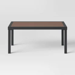 Bryant 2pc Faux Wood Patio Loveseat & Coffee Table - Gray/Natural - Threshold™ 17 Bryant 2pc Faux Wood Patio Loveseat & Coffee Table - Gray/Natural - Threshold™ -Threshold GUEST ba083347 617b 4dd4 8a16 a648e7fd009c