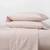 300 Thread Count Organic Cotton Solid Sheet Set - Threshold 2 300 Thread Count Organic Cotton Solid Sheet Set - Threshold -Threshold GUEST ba8879aa 7511 4fd1 9bca 2772b2b6e3c1