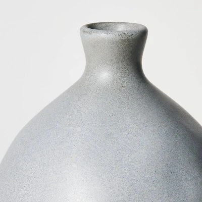Ceramic Slate Vase Gray - Threshold™ Designed With Studio McGee 4 Ceramic Slate Vase Gray - Threshold™ Designed With Studio McGee - Image 2