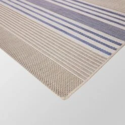 Sand Stripe Outdoor Rug Blue - Threshold™ 9 Sand Stripe Outdoor Rug Blue - Threshold™ -Threshold GUEST be5a23a4 e4eb 4a24 99a5 fd53a8d6e784