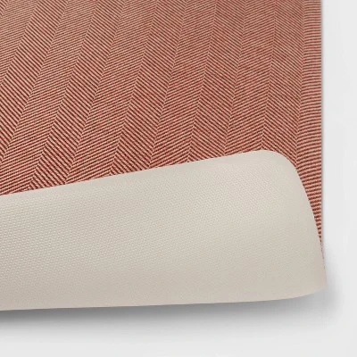 20" X 36" Herringbone Rust Comfort Mat - Threshold™ 5 20" X 36" Herringbone Rust Comfort Mat - Threshold™ - Image 3