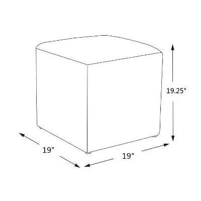 Lynwood Square Upholstered Cube - Threshold™ Designed With Studio McGee 8 Lynwood Square Upholstered Cube - Threshold™ Designed With Studio McGee - Image 6