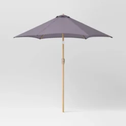 9'x9' Market Patio Umbrella - Light Wood Pole - Threshold™ 33 9'x9' Market Patio Umbrella - Light Wood Pole - Threshold™ -Threshold GUEST c32dc650 cfb9 4508 b3cf 3d6d2b8ee31d