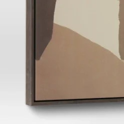 30" X 24" Abstract Framed Canvas Tan - Threshold™ 8 30" X 24" Abstract Framed Canvas Tan - Threshold™ -Threshold GUEST c33e5e28 ce28 4cb8 8db5 01e7c61d78bf