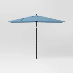 10'x6' Rectangular Market Patio Umbrella - Light Wood Pole - Threshold™ 40 10'x6' Rectangular Market Patio Umbrella - Light Wood Pole - Threshold™ -Threshold GUEST c46bc4f9 3f32 402d 915a b7c729e3726b