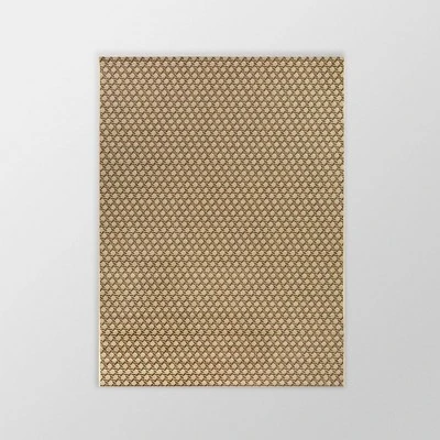 Cane Weave Outdoor Rug Tan - Threshold™ 3 Cane Weave Outdoor Rug Tan - Threshold™