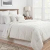 8pc Tufted Broken Stripe Comforter Bedding Set White - Threshold™ -Threshold GUEST c5a3f3ff f09e 49bd a02f 0de52e7fb58f