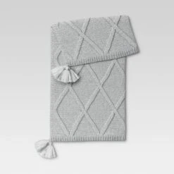 Chunky Diamond Knit Throw Blanket - Threshold™ 12 Chunky Diamond Knit Throw Blanket - Threshold™ -Threshold GUEST c84df633 77d6 43b4 921c d490402dc5e3