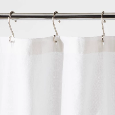 Watercolor Engineered Floral Shower Curtain - Threshold™ 4 Watercolor Engineered Floral Shower Curtain - Threshold™ - Image 2