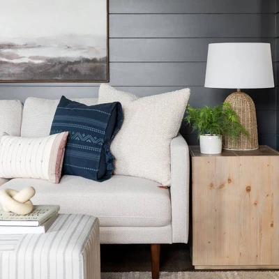 Lynwood Square Upholstered Cube - Threshold™ Designed With Studio McGee 18 Lynwood Square Upholstered Cube - Threshold™ Designed With Studio McGee - Image 16