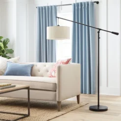 Cantilever Drop Pendant Swing Arm Floor Lamp Brown - Threshold™ 13 Cantilever Drop Pendant Swing Arm Floor Lamp Brown - Threshold™ -Threshold GUEST cd0c3cb9 dbb5 466d 9069 486b7c8203dd