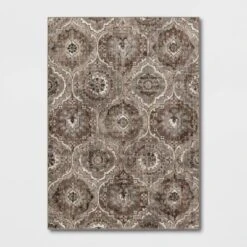 Bailey Companion Tile Print Accent Rug Tan - Threshold™ -Threshold GUEST d00359d8 bd38 459d 9674 24496cb8f19e