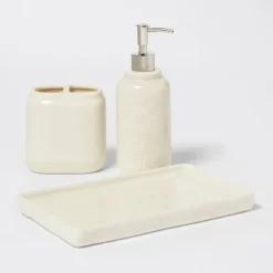 Vanity Tray Crackle Cream - Threshold™ 7 Vanity Tray Crackle Cream - Threshold™ -Threshold GUEST d11a6386 86e7 4beb 8801 a5197434e823