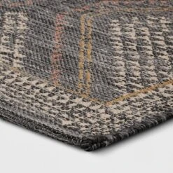 2'3"x3'9" Washable Tapestry Accent Rug Gray - Threshold™ 6 2'3"x3'9" Washable Tapestry Accent Rug Gray - Threshold™ -Threshold GUEST d24eb0e3 eb66 4a17 b8f9 3b2e373fe117