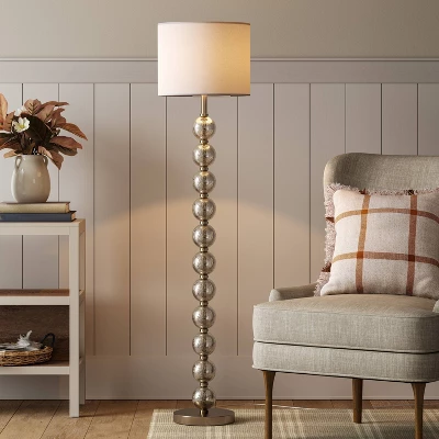 Stacked Glass Ball Floor Lamp - Threshold™ 4 Stacked Glass Ball Floor Lamp - Threshold™ - Image 2