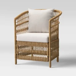 Mulberry 3pc Patio Chat Set - Natural - Threshold™ -Threshold GUEST d697f25a 633a 4696 a0ba 02dbdd03ac0d