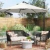 11'x11' Offset Patio Umbrella Linen - Black Pole - Threshold™ 1 11'x11' Offset Patio Umbrella Linen - Black Pole - Threshold™ -Threshold GUEST d880363e db18 4e84 bf86 f732760926c5