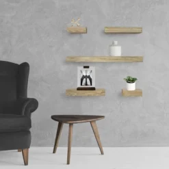 Set Of 5 Wall Shelf Natural - Project 62™ -Threshold GUEST d882c438 66df 4701 aa13 e4172710e1dc