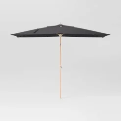 10'x6' Rectangular Market Patio Umbrella - Light Wood Pole - Threshold™ 36 10'x6' Rectangular Market Patio Umbrella - Light Wood Pole - Threshold™ -Threshold GUEST d89187f0 45e4 4db4 80b8 710bf9167e62