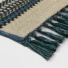 7' X 10' Stripe Outdoor Rug Blue/Beige - Threshold™ 1 7' X 10' Stripe Outdoor Rug Blue/Beige - Threshold™ -Threshold GUEST ded67e4c d8df 4ed6 afe3 a89df397abd8