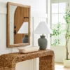 24" X 30" Woven Check Wall Mirror Natural - Threshold™ Designed With Studio McGee -Threshold GUEST e47b526c 62d2 4c15 8ba0 eb353c9e8344