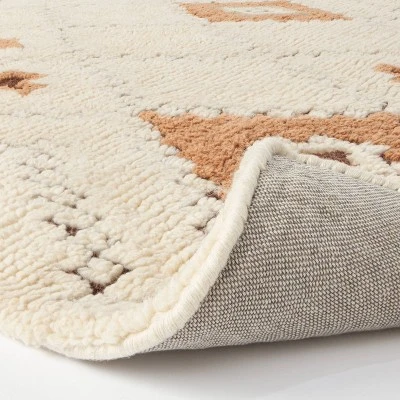 Northridge Hand Tufted Wool Shag Diamond Area Rug - Threshold™ Designed With Studio McGee 5 Northridge Hand Tufted Wool Shag Diamond Area Rug - Threshold™ Designed With Studio McGee - Image 3