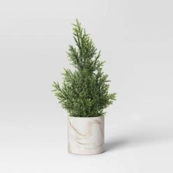 Artificial Plant Shimmer Pine Tree - Threshold™ 13 Artificial Plant Shimmer Pine Tree - Threshold™ -Threshold GUEST e9f4efc5 b785 4c24 8727 55222af826a7