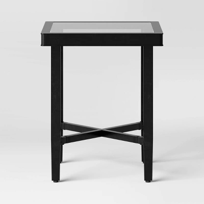 Searsburg 3pc Aluminum Patio Chat Set - Black - Threshold™ 8 Searsburg 3pc Aluminum Patio Chat Set - Black - Threshold™ - Image 6