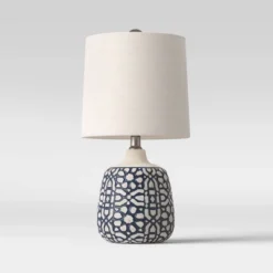 Assembled Ceramic Table Lamp Blue - Threshold™ 11 Assembled Ceramic Table Lamp Blue - Threshold™ -Threshold GUEST eebdc7b4 b4c2 498c 8aa2 5c9883583dfe